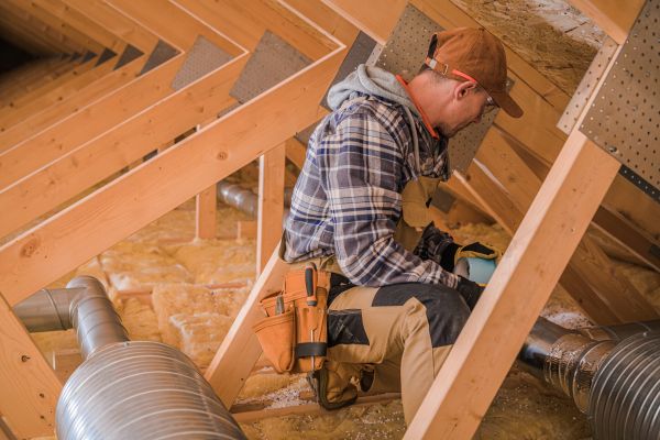 Attic Fan Electrical Install