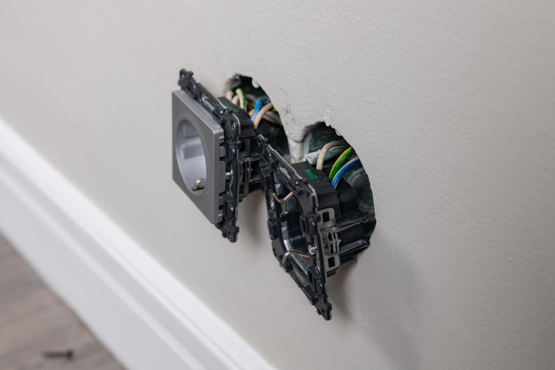 Electrical Outlet Relocation detail