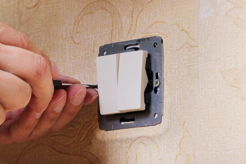 Light Switch Installation detail