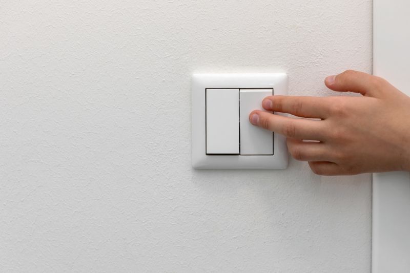 Light Switch Installation detail