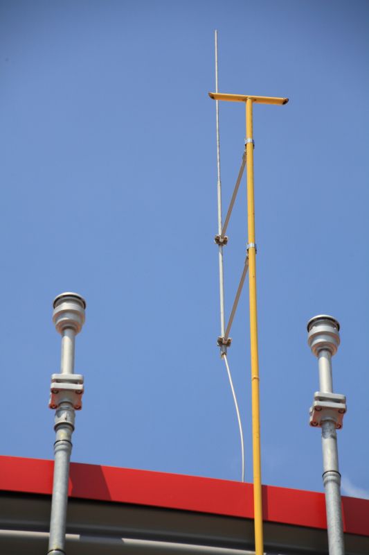 Lightning Rod Installation detail